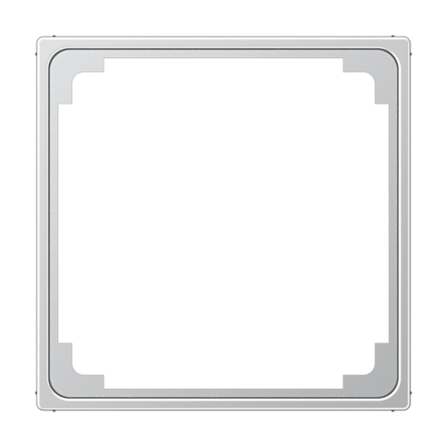 JUNG A 500 Алюминий Рамка промежуточная для монтажа изделий с крышкой 50х50